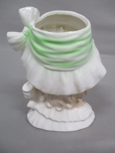 6" Norleans Lady Head Vase - 7