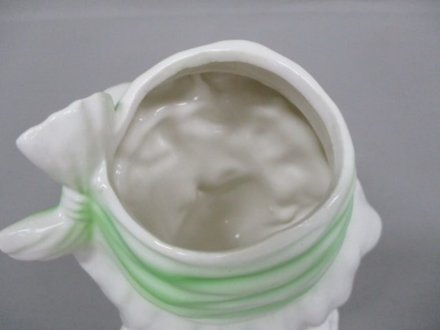 6" Norleans Lady Head Vase - 9