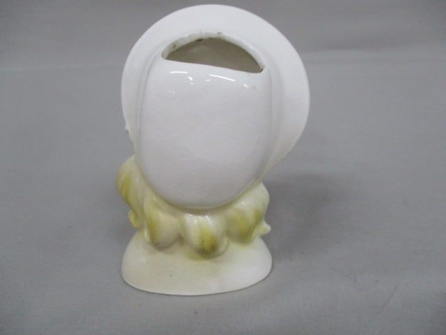 3.5" Inarco #E1247 Lady Head Vase - 5