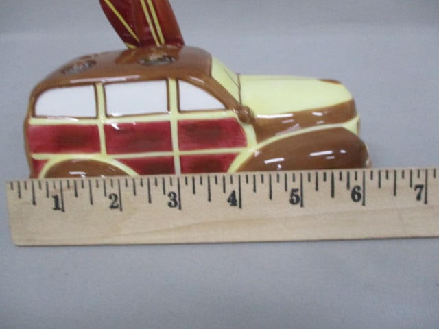 Studebaker "Woody" Station Wagon Ceramic Toothbrush Holder - 5