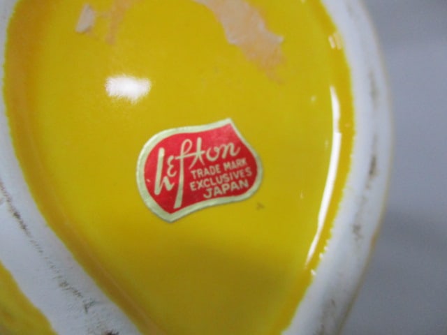 Lefton Ceramic Jam Jar 4.5" - 4