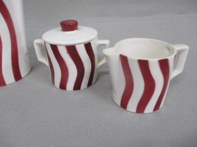 Vintage Stars & Strips Tea Set - 9" Teapot - 3