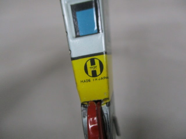 Vintage Tin Litho TWA Airport Service Friction Helicopter 13" - 8