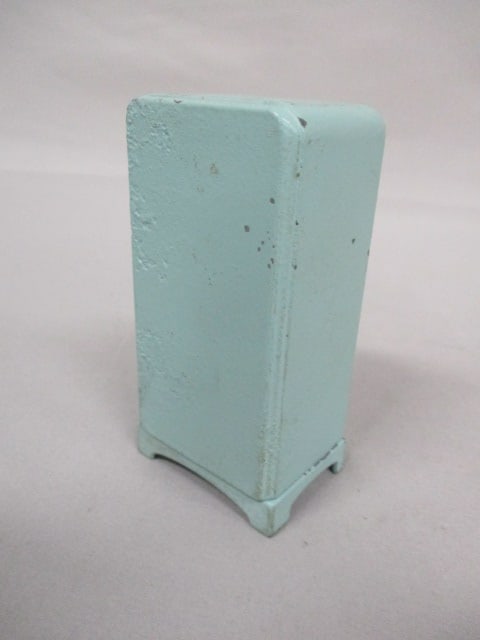 Vintage Diecast 1930's/40's Refrigerator Bank 4" - 3