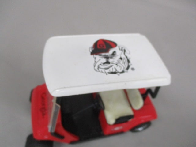Georgia Bulldogs Diecast Golf Cart Bank w/Key 6" x 4" - 2