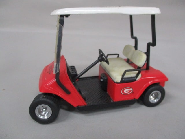 Georgia Bulldogs Diecast Golf Cart Bank w/Key 6" x 4" - 3