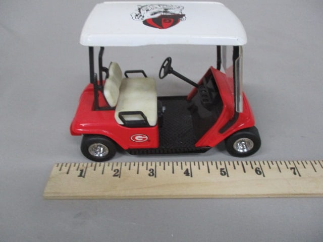 Georgia Bulldogs Diecast Golf Cart Bank w/Key 6" x 4" - 8
