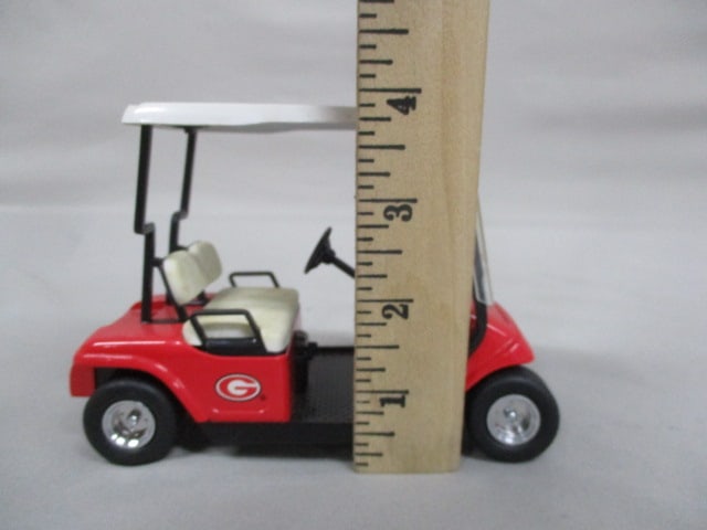 Georgia Bulldogs Diecast Golf Cart Bank w/Key 6" x 4" - 9