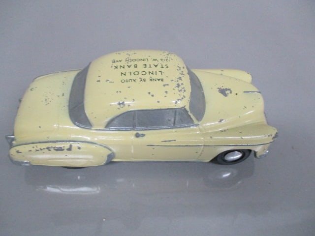 1950's Chevrolet Metal Promo Bank - No Key - 5