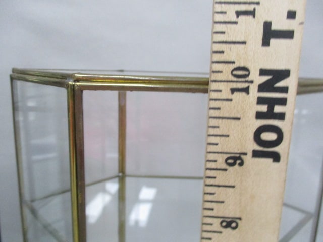 3 Glass and Metal Wall Mount/Tabletop Display Cabinets - 5