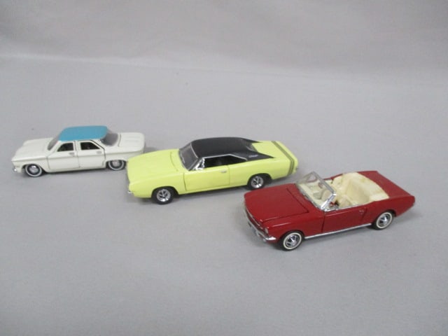 6 Small Franklin Mint Diecast Cars - 6