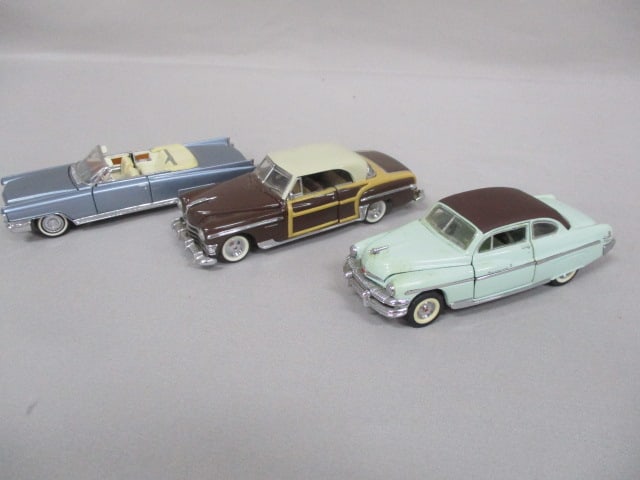 6 Small Franklin Mint Diecast Cars - 2