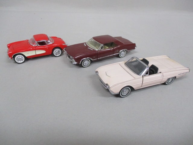 6 Small Franklin Mint Diecast Cars - 6