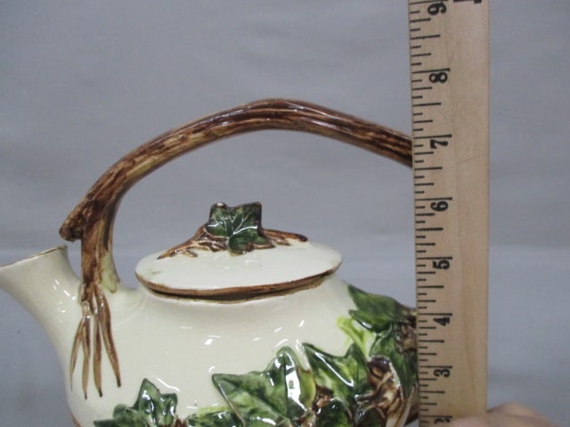 1940's/50's McCoy Tea Set "Ivy Pattern" - 8