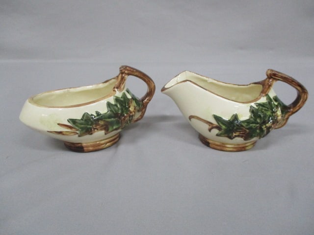1940's/50's McCoy Tea Set "Ivy Pattern" - 9