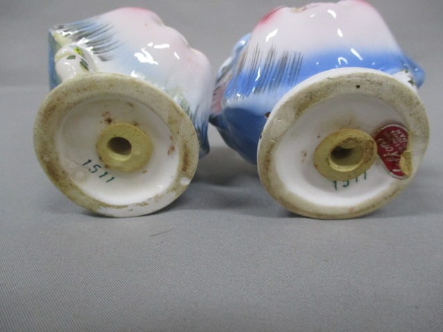 1950's Lefton #1511 "Miss Priss" Salt & Pepper Shakers - 3