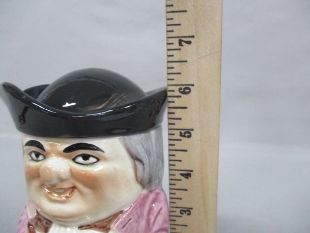 Vintage Haldon Group Colonial Man Toby Style Candy Jar 6" - 4