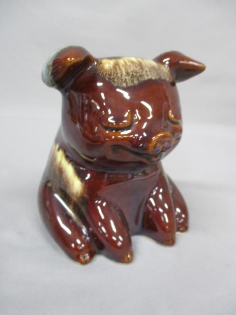 Hull Pottery Piggy Bank 6": .