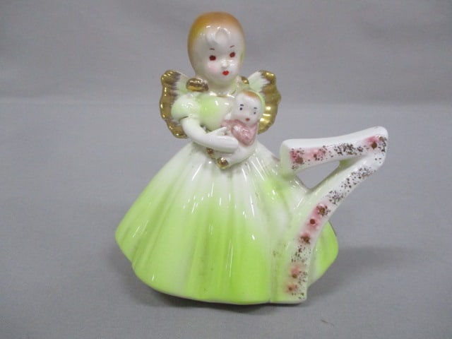 Vintage Josef Originals 7th Birthday Angel Figurine 4": .