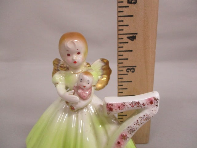 Vintage Josef Originals 7th Birthday Angel Figurine 4" - 6