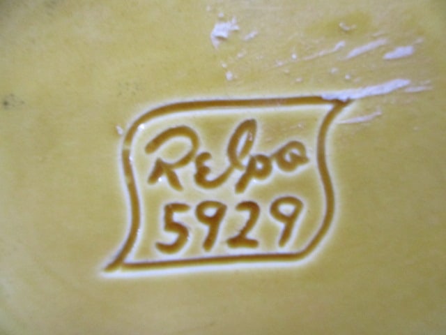 Vintage Relpo #5929 Southern Belle Lady Planter 9.5" - 5