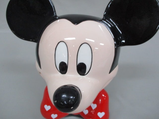1990's Teleflora Disney Mickey Mouse Head Planter 8.5" x 8" - 3