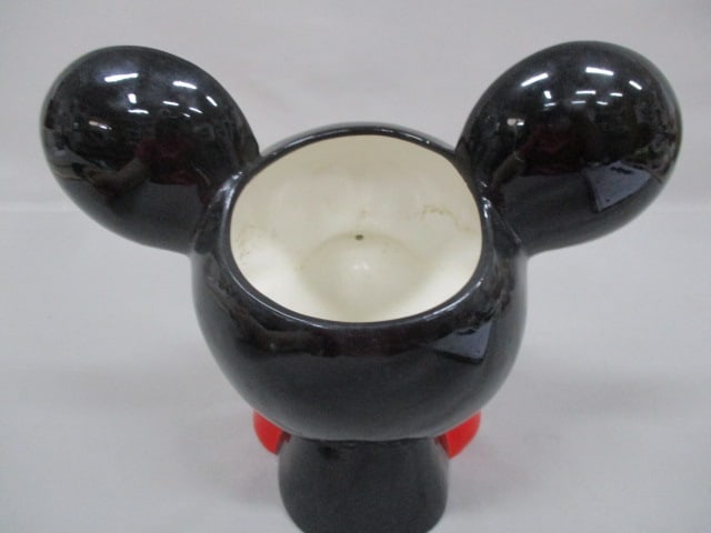 1990's Teleflora Disney Mickey Mouse Head Planter 8.5" x 8" - 4