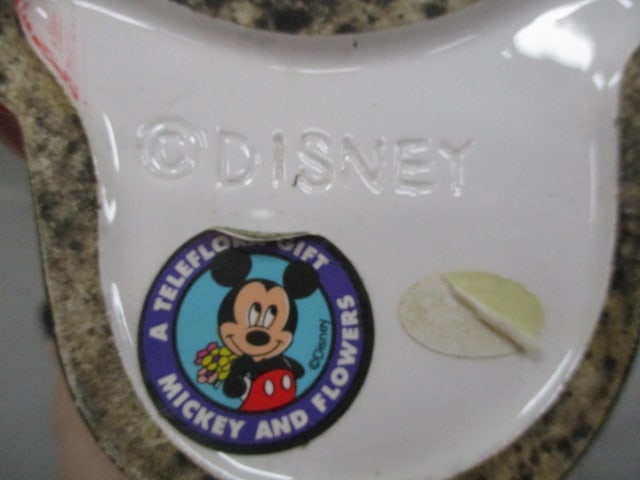 1990's Teleflora Disney Mickey Mouse Head Planter 8.5" x 8" - 7