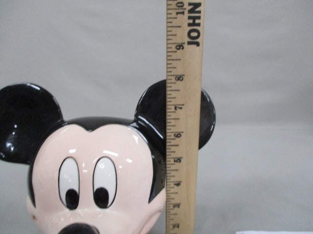 1990's Teleflora Disney Mickey Mouse Head Planter 8.5" x 8" - 8