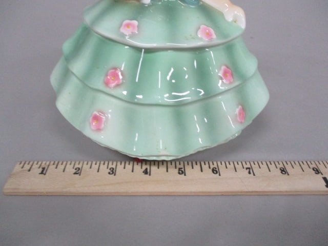 Ucagco Ceramic Girl Biscuit/Candy Jar 7.5" x 8" - 7
