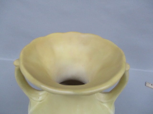 Hull Pottery "Wildflower" W-17-12 1/2 Double Handle Vase 13" - 2