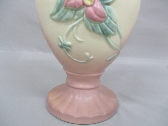 Hull Pottery "Wildflower" W-17-12 1/2 Double Handle Vase 13" - 4