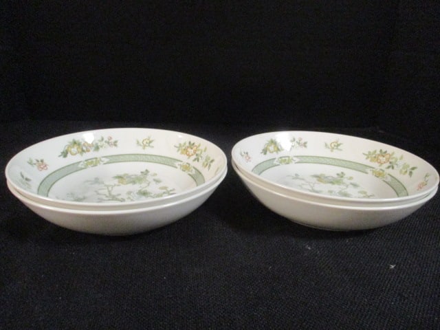 Four Royal Doulton "Tonkin" Fine China Bowls: 6 7/8"dia