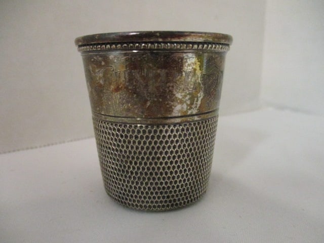Sterling Silver Thimble Form Shot Cup (1 of 4)
