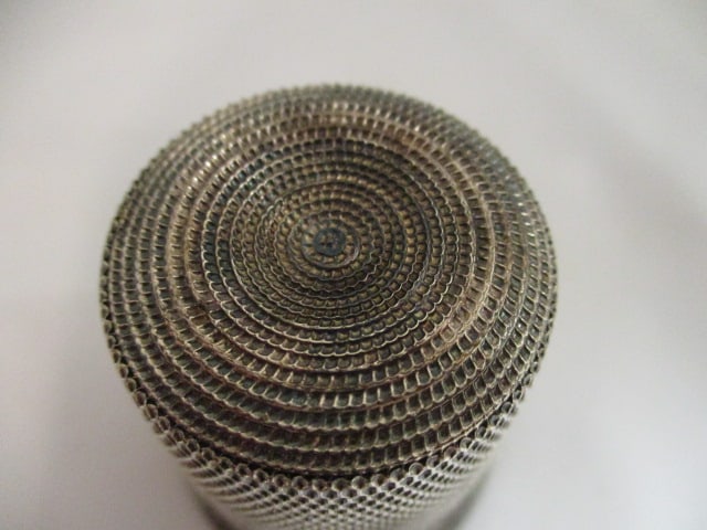 Sterling Silver Thimble Form Shot Cup - 4
