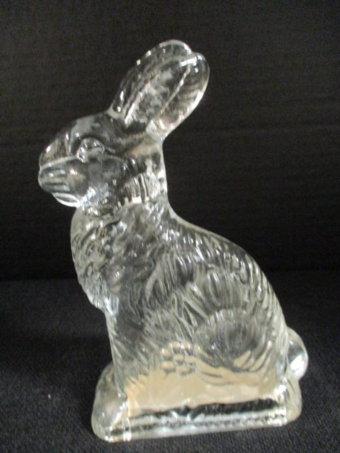 Vintage Replica of Pressed Bunny Candy Dispenser: 6 1/4"h
