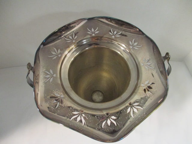 Silverplate Bridal Basket - 2