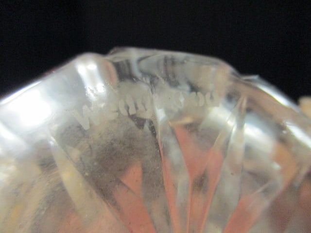 Three Small Crystal Vases-Wedgwood, Hale's, etc. - 7