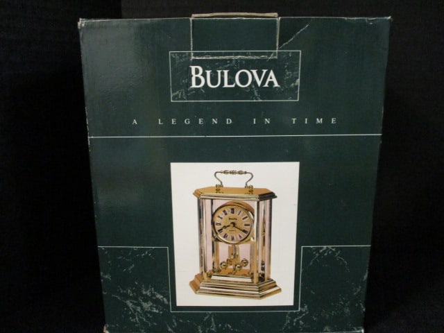 Bulova Quartz Anniversary Clock in Original Box - 2