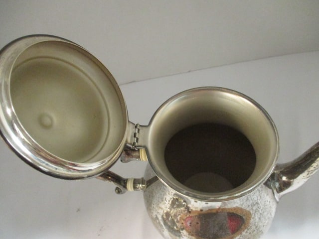Vintage Lunt Sterling Silver Coffee Pot - 2