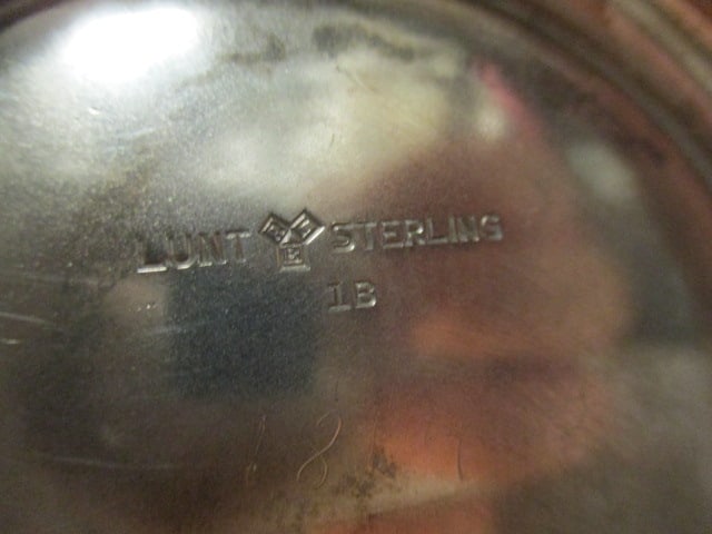 Vintage Lunt Sterling Silver Coffee Pot - 4