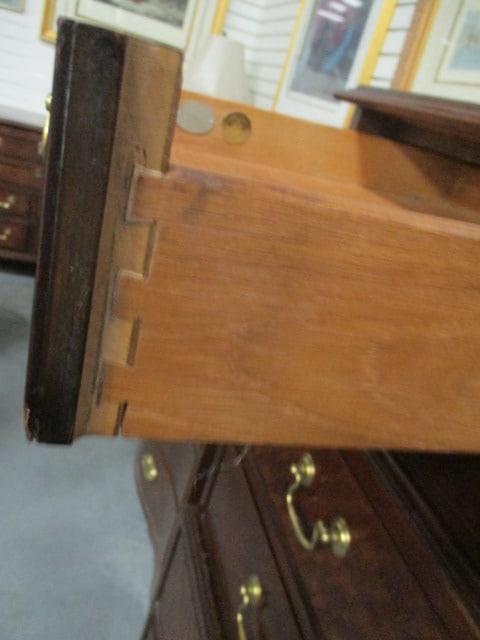 Baker Furniture Historic Charleston Reproductions Flame Mahogany Chest on Chest - 8