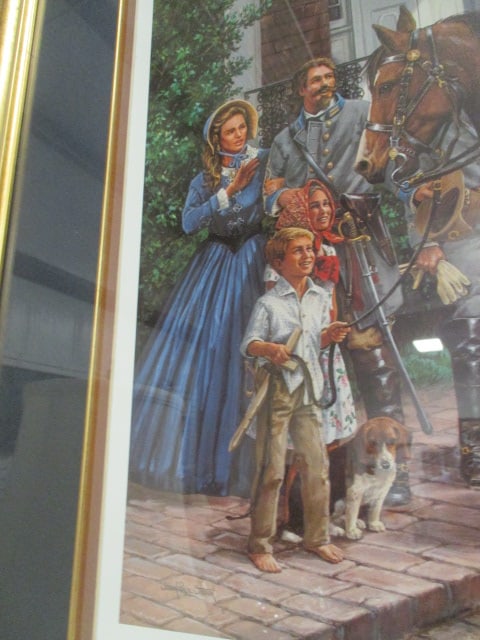 Signed John Paul Strain "Bold Cavalier" Civil War Limited Edition Lithograph - 3
