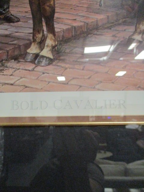 Signed John Paul Strain "Bold Cavalier" Civil War Limited Edition Lithograph - 5