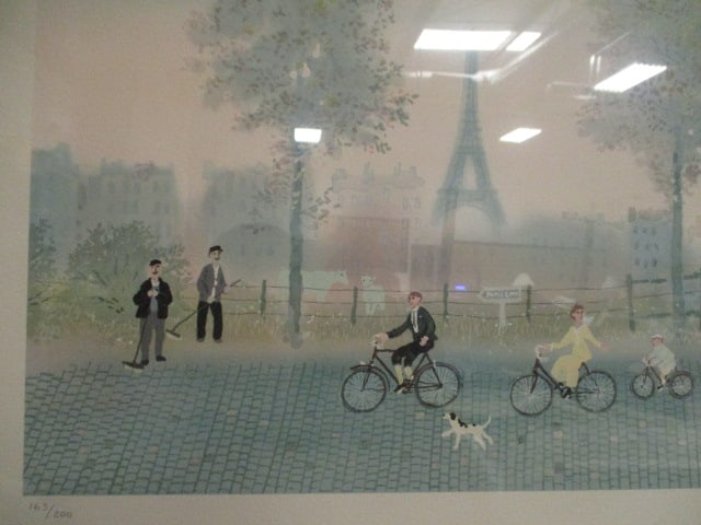 Pencil Signed Michel Delacroix "Quand La Belle Saison Est Revenue" Limited Edition Lithograph - 2