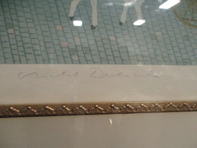 Pencil Signed Michel Delacroix "Quand La Belle Saison Est Revenue" Limited Edition Lithograph - 4