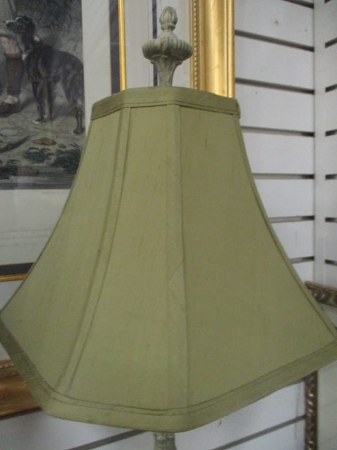 Weathered Verdigris Finish Pineapple Buffet Lamps - 5
