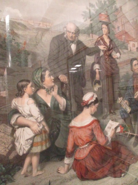 "The Birth Place of the Locomotive" Lithograph of Original Etching by Holl & Mottram, - 2