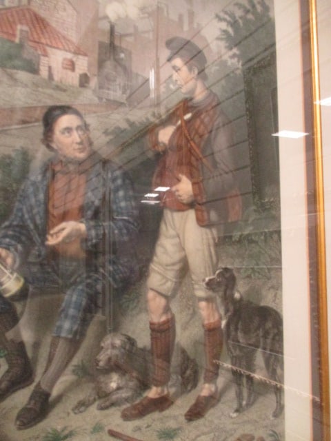 "The Birth Place of the Locomotive" Lithograph of Original Etching by Holl & Mottram, - 3