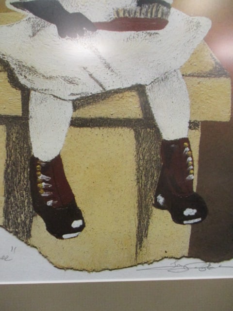 Leroy Campbell "Brush Bones" Lithograph of Artist Proof - 3